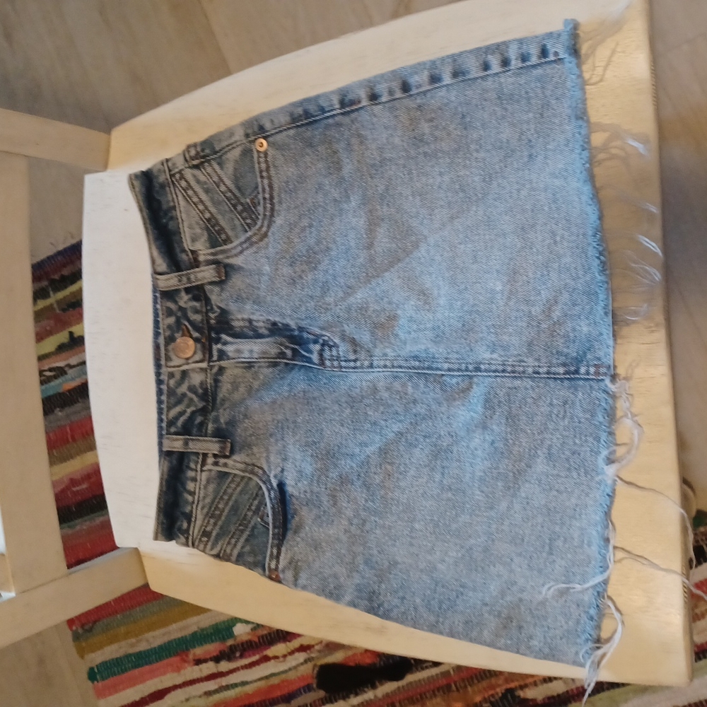 Wild fable Jean skirt